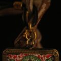 Handcrafted Peaceful Deity Thangka Pendant Necklace – Traditional Tibetan Buddhist Art Piece, Ideal for Collection & Decoration - Image 4