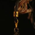 Handcrafted Square Mantra Mandala Thangka Pendant Necklace – Traditional Tibetan Buddhist Sacred Symbol Art, Ideal for Collection & Decoration - Image 5