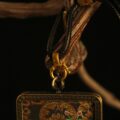 Handcrafted White Compassion Bodhisattva Thangka Pendant Necklace – Traditional Tibetan Buddhist Art, Ideal for Collection & Decoration - Image 3