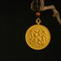 Handcrafted Thangka Pendant Inspired by Yamantaka – Wrathful Guardian Iconography - Image 5