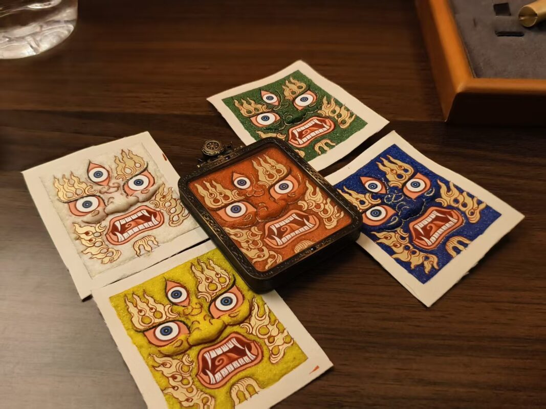 Human Skin Thangka: A Guide to Tantric Sacred Art 4 - Tanfog