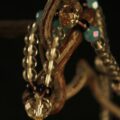 The "Divine Duality": Half-Wrathful Half-Peaceful Thangka Locket | Gold & Crystal Gau Box (Power & Compassion) - Image 5