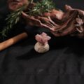Natural Argentinian Rose Quartz Crystal Potato | A heart chakra energy stone, helps boost self-love, and can be used as a desk ornament. - Image 4