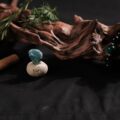 The "Chill Spud": Raw Amazonite Crystal Potato | Anti-Anxiety & Communication Desk Pet (The Stone of Flow)