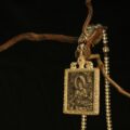 The "Fearless Female": Green Tara Etched Locket | Overcoming Obstacles (Silver Edition) - Image 5
