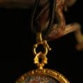 "Great Protector": Zhaqilam Round Necklace | Exorcising Evil and Warding Off Misfortune (Wrathful Face) - Image 3