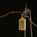 The "Eternal Life": Amitayus Etched Locket | Longevity & Health (Antique Silver Style) - Image 4
