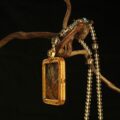 The "Sovereign of Wealth": Yellow Jambhala Thangka Locket | Ultimate Prosperity (Red Lotus Edition) - Image 5