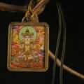 The Still Radiance Pendant – Contemporary Symbolic Art - Image 2