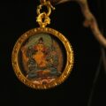 "Pure Soul": Manjushri Bodhisattva Round Necklace | Wisdom/Exams/Severing Afflictions - Image 3