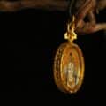 The "Goddess of Life": White Tara Round Necklace | Longevity & Healing (Yellow Aura) - Image 4