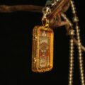The "Face of Glory": Wrathful Protector Mask Thangka Locket | Ward Off Evil Eye (Street Style) - Image 4