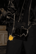 Complete Yellow Pear Keychain / Bag Charm|Forbidden Harvest. Metal Edge. - Image 5