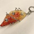 Golden Snapper Sushi Keychain / Bag Charm|A jewel from the deep, wired for rebellion. - Image 3