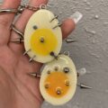 Triangular Rice Ball Keychain / Bag Charm|"One Bite of Rice. Full Dose of Comfort. - Image 3