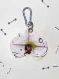 Phalaenopsis Orchid Keychain / Bag Charm|Unleash Your Inner Rebel with Our Artisanal Cyber-Orchid Charm. - Image 2