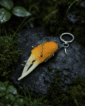 Crab Pincer Keychain / Bag Charm|"Golden crunch, armored with spikes. Seafood, but make it punk. - Materials & construction - Image 4