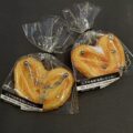 Butter Palmier Keychain / Bag Charm|Golden flaky sweetness, branded with punk metal. Two ways to break a heart. - Image 5