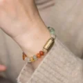 7 Chakra Agate Bracelet - Healing Beads for Balance & Yoga - Image 4