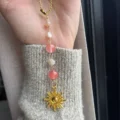 Tanfog Celestial Sun & Moon Crystal Car Hanging Charm | Vintage Astral Travel Amulet - Image 3