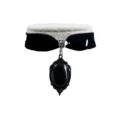 Tanfog Vintage Velvet Choker | Gothic Red Medallion Pendant Necklace - Image 5